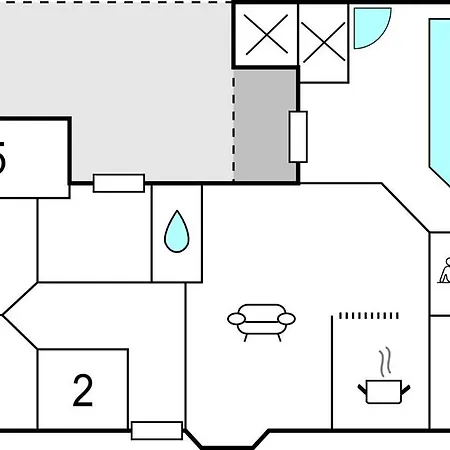 Pet Friendly In With Sauna 別荘 ブラーバンド